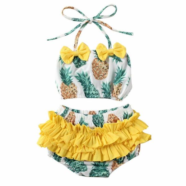 one-pieces summer kids baby girls swimsuit pineapple print bathing 2pcs bikini set shorts swimwear beachwear, Black
one-pieces summer kids baby girls swimsuit pineapple print bathing 2pcs bikini set shorts swimwear beachwear, Black