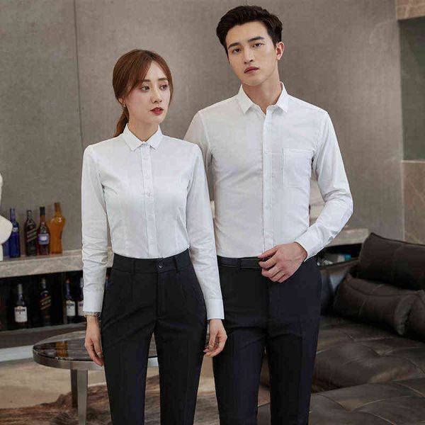 luxury suits blaze profsional long sleeved khmer state-owned enterprise cctv government men's and women's same white shirt bank te, Black
luxury suits blaze profsional long sleeved khmer state-owned enterprise cctv government men's and women's same white shirt bank te, Black