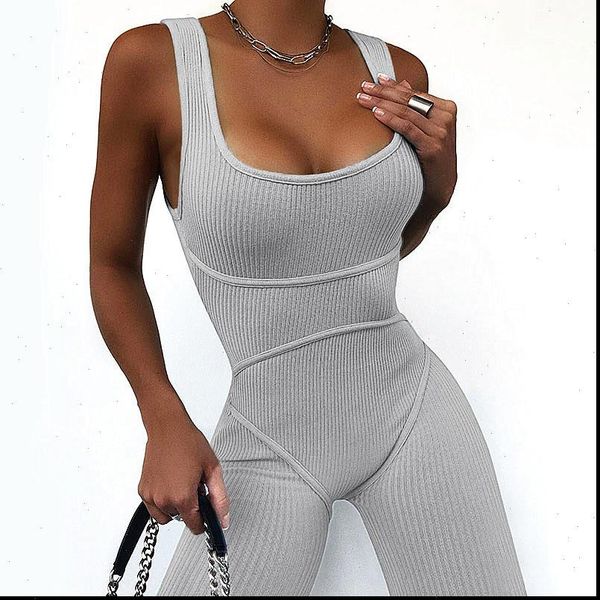 2021 summer women jumpsuit streetwear skinny bodycon sleeveless sport solid knitted jumsuits romper playsuit for women, Black;white
2021 summer women jumpsuit streetwear skinny bodycon sleeveless sport solid knitted jumsuits romper playsuit for women, Black;white