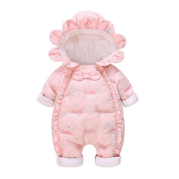 down coat baby clothes quilted cotton-padded winter born jumpsuits warm hooded go out romper, Blue;gray
down coat baby clothes quilted cotton-padded winter born jumpsuits warm hooded go out romper, Blue;gray