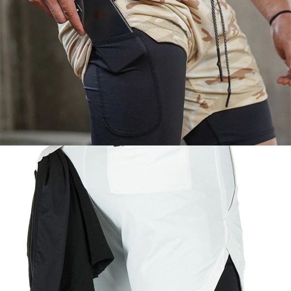 casual 2020 new shorts men summer mens shorts 2 in 1 high elastic gyms fitness short pants c0222, White;black
casual 2020 new shorts men summer mens shorts 2 in 1 high elastic gyms fitness short pants c0222, White;black