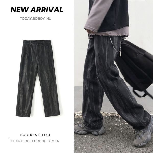 2021 wide-leg men's fashion casual retro tie dye jeans men streetwear wild hip-hop straight denim pants mens s-2xl dq50, Blue
2021 wide-leg men's fashion casual retro tie dye jeans men streetwear wild hip-hop straight denim pants mens s-2xl dq50, Blue