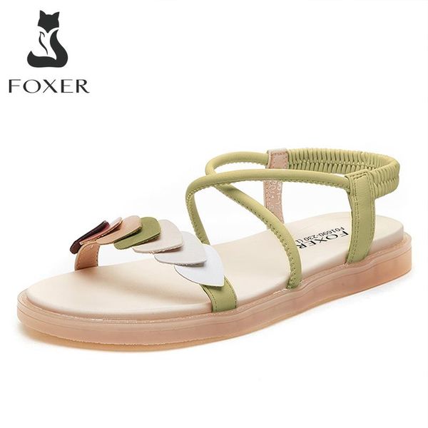 sandals foxer student summer soft flat fashion high-quality leather roman shoes cross casual girls beach korean slippers, Black
sandals foxer student summer soft flat fashion high-quality leather roman shoes cross casual girls beach korean slippers, Black