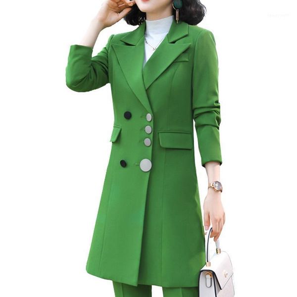 women's suits & blazers 2021 office ladies double breasted blazer women suit jackets long solid jacket coats streetwear outerwear, White;black
women's suits & blazers 2021 office ladies double breasted blazer women suit jackets long solid jacket coats streetwear outerwear, White;black