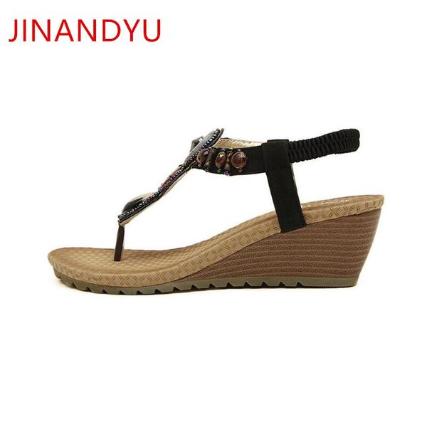 sandals bohemia flip flops women wedges summer shoes woman platform beach outdoor casual high heels, Black
sandals bohemia flip flops women wedges summer shoes woman platform beach outdoor casual high heels, Black