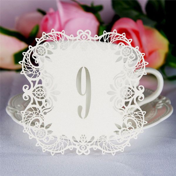 stickers 10pcs/set paper card wedding table numbers cards laser cut vintage diy decoration event party supplies
stickers 10pcs/set paper card wedding table numbers cards laser cut vintage diy decoration event party supplies