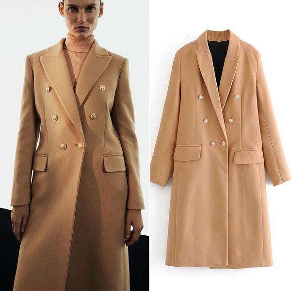 2021 new winter woolen turn down collar double breasted wool solid women long sleeves warm coat casaco feminino iwpd, Black
2021 new winter woolen turn down collar double breasted wool solid women long sleeves warm coat casaco feminino iwpd, Black