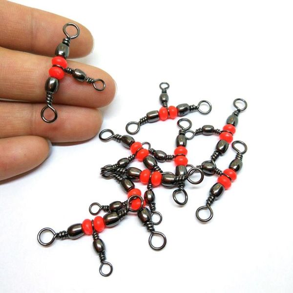 fishing hooks 20pcs swivels 3-way swivel barrel triple style c connector chain with beads carp tackle
fishing hooks 20pcs swivels 3-way swivel barrel triple style c connector chain with beads carp tackle