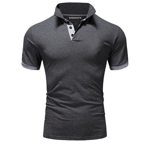 men's polos summer short-sleeved shirts fashion 2021 solid color t-shirt, White;black
men's polos summer short-sleeved shirts fashion 2021 solid color t-shirt, White;black
