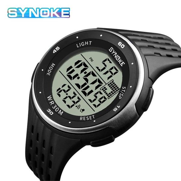 wristwatches cronometro digital watches mens 2021 synoke brand 3bar waterproof watch for men sport big screen clock relogio masculino, Slivery;brown
wristwatches cronometro digital watches mens 2021 synoke brand 3bar waterproof watch for men sport big screen clock relogio masculino, Slivery;brown