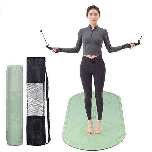 jump ropes feitycom- rope mat indoor, 53" 24.4" 1/3" 8mm thick for indoor jumping absorbant and comfortable work
jump ropes feitycom- rope mat indoor, 53" 24.4" 1/3" 8mm thick for indoor jumping absorbant and comfortable work