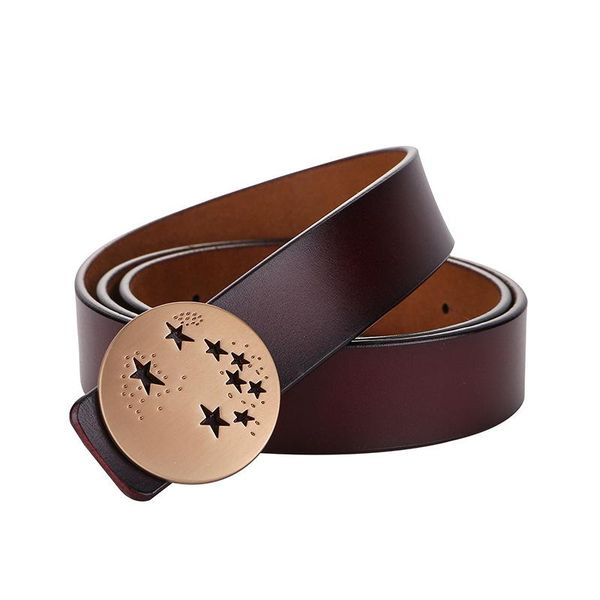 belts luxury ladies leather belt fashion cowhide wide jeans with coat decoration, Black;brown
belts luxury ladies leather belt fashion cowhide wide jeans with coat decoration, Black;brown