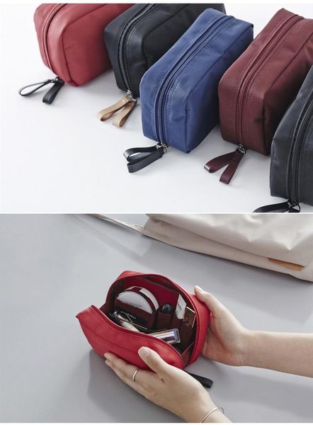 cosmetic bags & cases 2021 nylon makeup bag solid make up organizer toiletry pouch
cosmetic bags & cases 2021 nylon makeup bag solid make up organizer toiletry pouch