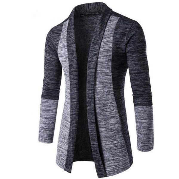 men's sweaters drop retro men sweater cardigan patchwork long sleeve slim fit knitted coat outwear, White;black
men's sweaters drop retro men sweater cardigan patchwork long sleeve slim fit knitted coat outwear, White;black