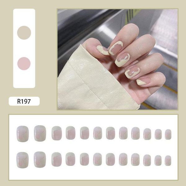 false nails 24pcs nail patch removable short full cover tips with design manicure tool round save time glue, Red;gold
false nails 24pcs nail patch removable short full cover tips with design manicure tool round save time glue, Red;gold