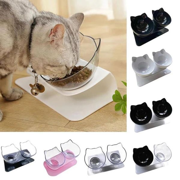 cat bowls & feeders non-slip double dog bowl with raised stand food and water cats dogs transparent pet product durable
cat bowls & feeders non-slip double dog bowl with raised stand food and water cats dogs transparent pet product durable