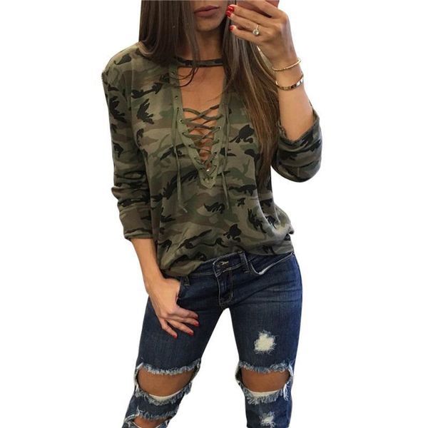 2021 new spring women long sleeve shirt o neck camouflage printed casual hollow out fashion loose t-shirt, White
2021 new spring women long sleeve shirt o neck camouflage printed casual hollow out fashion loose t-shirt, White