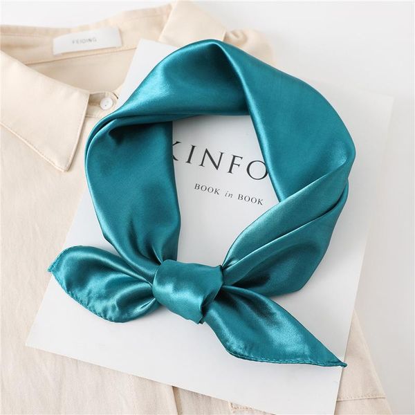 scarves 2021 fashion silk soft neckerchief hijabs head female square scarf for women 60cm satin neck hair tie band bag warp, Blue;gray
scarves 2021 fashion silk soft neckerchief hijabs head female square scarf for women 60cm satin neck hair tie band bag warp, Blue;gray