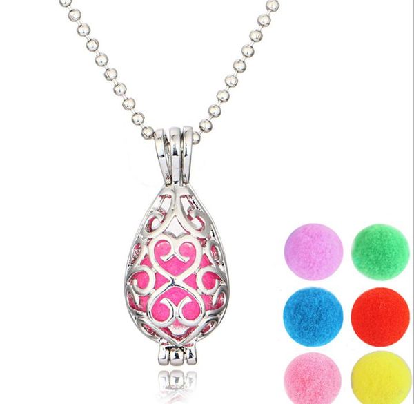 2021 aromatherapy perfume locket essential oil diffuser pendant necklace perfume locket cage design diffuser locket pendant jewelry for gift, Silver
2021 aromatherapy perfume locket essential oil diffuser pendant necklace perfume locket cage design diffuser locket pendant jewelry for gift, Silver
