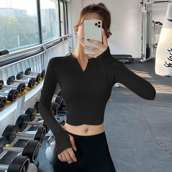 yoga outfit tight-fitting sports women stretch thin breathable quick-drying clothes long-sleeved running fitness t-shirt
yoga outfit tight-fitting sports women stretch thin breathable quick-drying clothes long-sleeved running fitness t-shirt