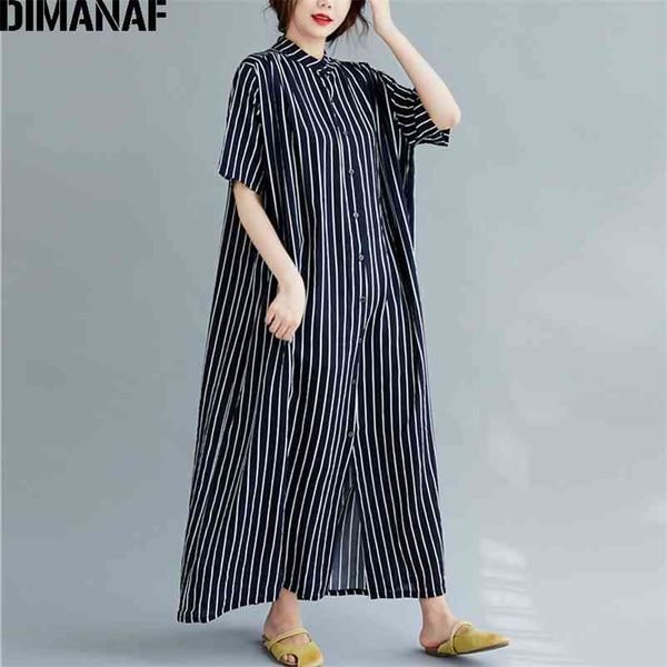 plus size women dress print striped summer sundress clothing casual cotton lady vestidos loose cardigan shirt 5xl 210531, Black;gray
plus size women dress print striped summer sundress clothing casual cotton lady vestidos loose cardigan shirt 5xl 210531, Black;gray