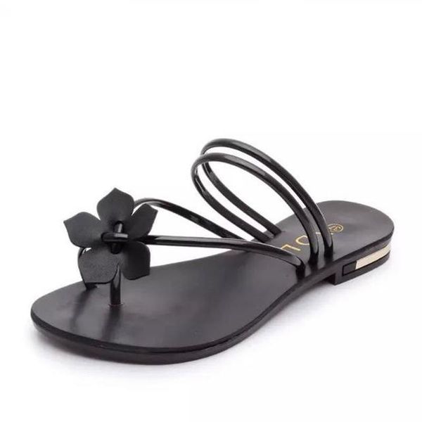 2021new fashion women sandals sweet flower girls slippers summer girl's flat strap women's sandals metal woman shoes, Black
2021new fashion women sandals sweet flower girls slippers summer girl's flat strap women's sandals metal woman shoes, Black