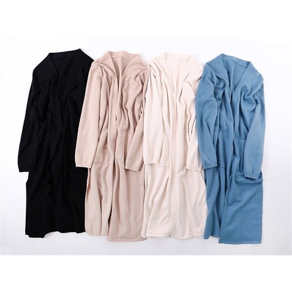 2021 autumn winter drawstring knit cardigans women midi long sweater cardigan female outwear jacket coat with pocket 568a, White;black
2021 autumn winter drawstring knit cardigans women midi long sweater cardigan female outwear jacket coat with pocket 568a, White;black