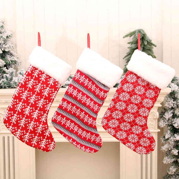 christmas new socks needle wool large socks red and white stripe gift bag children's
christmas new socks needle wool large socks red and white stripe gift bag children's