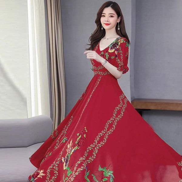 summer dress 2021 floral print boho beach dress tunic maxi dresses women evening party dress sundress vestidos de festa j30, Black;gray
summer dress 2021 floral print boho beach dress tunic maxi dresses women evening party dress sundress vestidos de festa j30, Black;gray