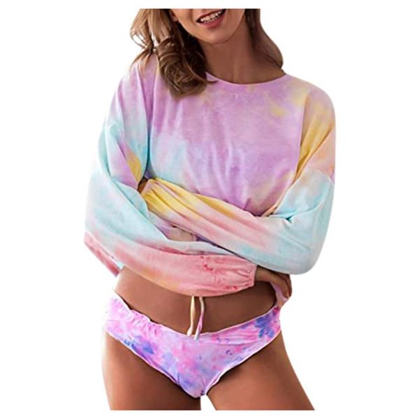 women's hoodies & sweatshirts tie dye round neck fashion clothes woman 2021 casual loose pullover women sudaderas para mujer #c, Black
women's hoodies & sweatshirts tie dye round neck fashion clothes woman 2021 casual loose pullover women sudaderas para mujer #c, Black