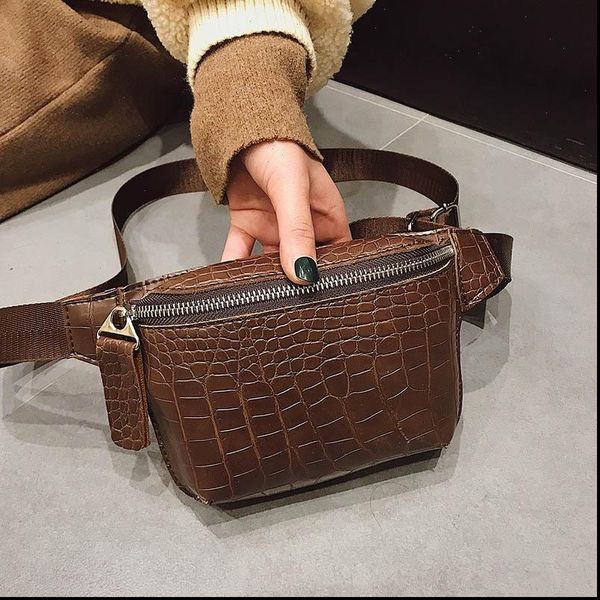 crocodile pattern pu leather fanny waist bags packs fashion small belt bag girls shoulder bolso
crocodile pattern pu leather fanny waist bags packs fashion small belt bag girls shoulder bolso
