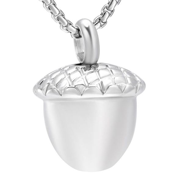 chains acorn cremation necklace for human/pet/animal ashes ,stainless steel memorial urn keepsake pendant jewelry women/kid, Silver
chains acorn cremation necklace for human/pet/animal ashes ,stainless steel memorial urn keepsake pendant jewelry women/kid, Silver
