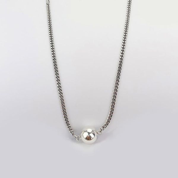 chains meibapj real s925 sterling silver retro fashion simple small round bead necklace exquisite party jewelry
chains meibapj real s925 sterling silver retro fashion simple small round bead necklace exquisite party jewelry