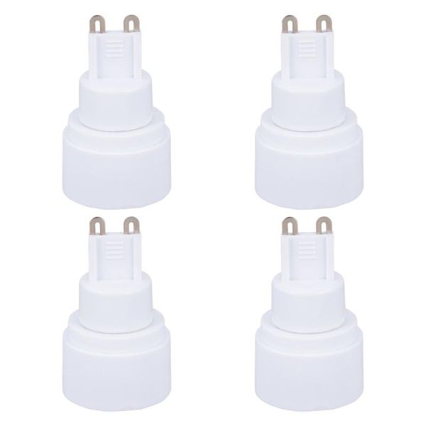 lamp holders & bases 4pcs g9 to e14 base screw led light bulb adapter converter 
lamp holders & bases 4pcs g9 to e14 base screw led light bulb adapter converter