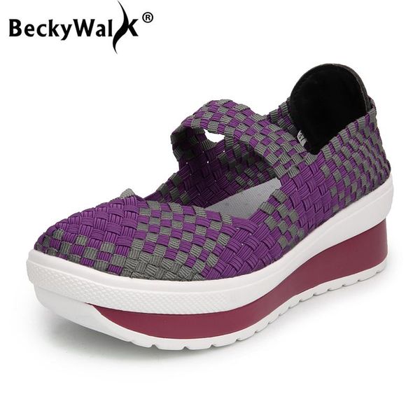 sandals beckywalk platform summer shoes woman handmade woven women wedge casual walking for ladies zapatos mujer wsh2918, Black
sandals beckywalk platform summer shoes woman handmade woven women wedge casual walking for ladies zapatos mujer wsh2918, Black