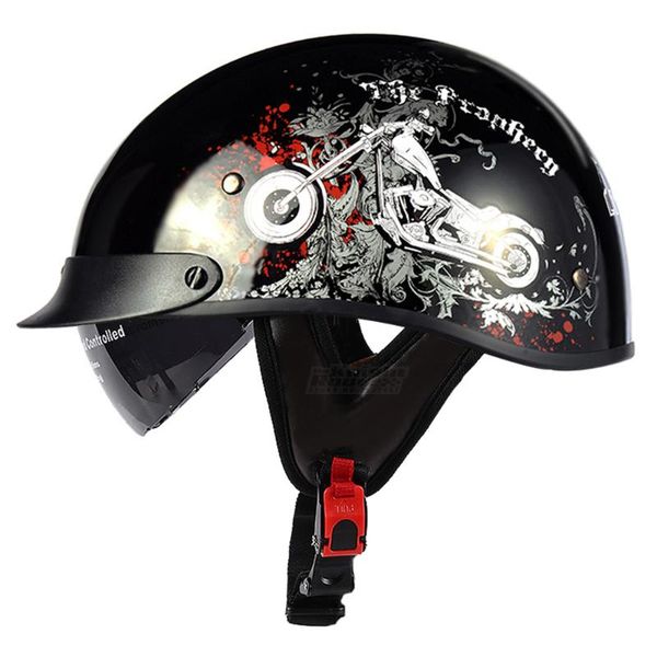 motorcycle helmet half face vintage retro scooter men helmet head safety protection gear motorbike crash unisex
motorcycle helmet half face vintage retro scooter men helmet head safety protection gear motorbike crash unisex