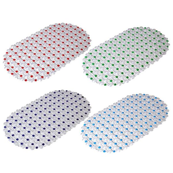 cushion/decorative pillow 38x68cm non-slip bathroom mat baby safety shower bath plastic colorful point bead massage pad suction
cushion/decorative pillow 38x68cm non-slip bathroom mat baby safety shower bath plastic colorful point bead massage pad suction
