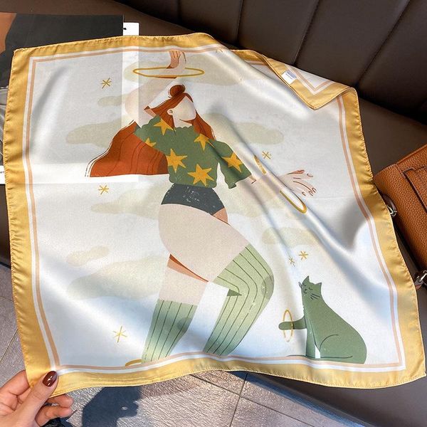 scarves style spring and summer lady sunscreen square silk shawl women's quality printing fashion beach headscarf fj499, Blue;gray
scarves style spring and summer lady sunscreen square silk shawl women's quality printing fashion beach headscarf fj499, Blue;gray