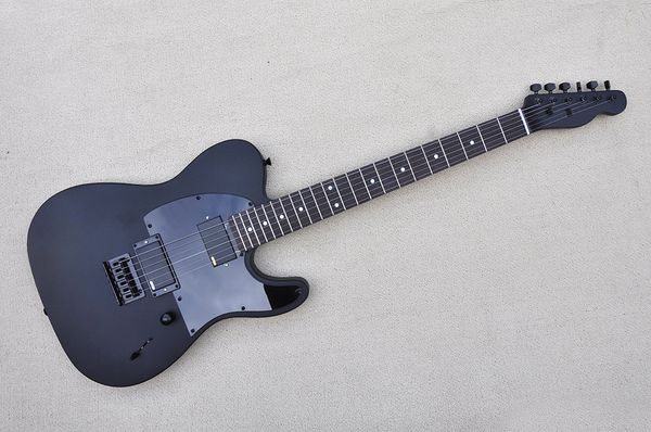 factory custom matte black electric guitar with rosewood fretboard,hh piclups,black hardware,can be customized
factory custom matte black electric guitar with rosewood fretboard,hh piclups,black hardware,can be customized