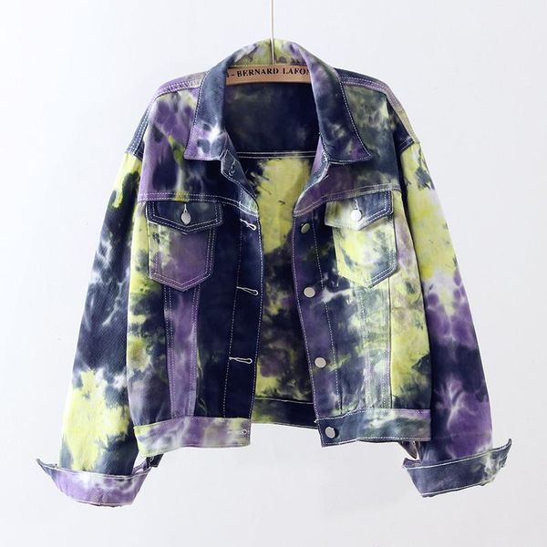 streetwear fashion tie dye denim jacket women basic outerwear autumn korean loose short jeans jacket coat female chaquetas mujer, Black;brown
streetwear fashion tie dye denim jacket women basic outerwear autumn korean loose short jeans jacket coat female chaquetas mujer, Black;brown
