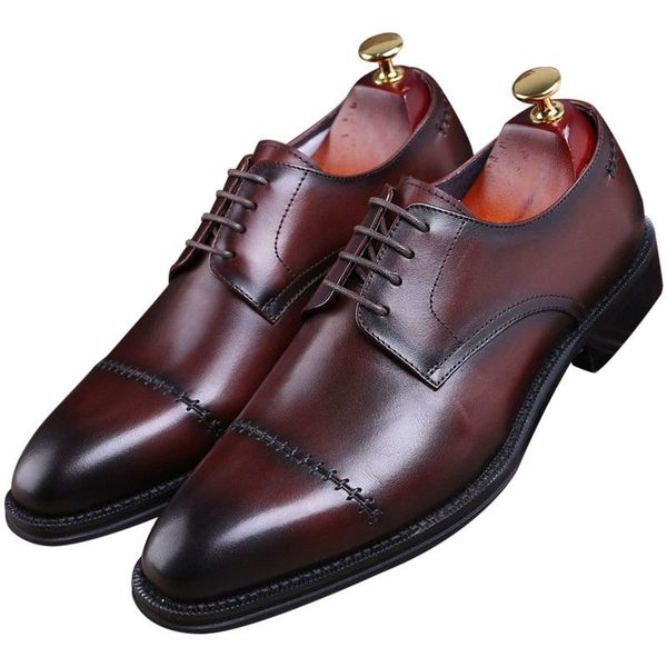 dress shoes fashion brown tan / black goodyear welt mens genuine leather oxfords social male business
dress shoes fashion brown tan / black goodyear welt mens genuine leather oxfords social male business