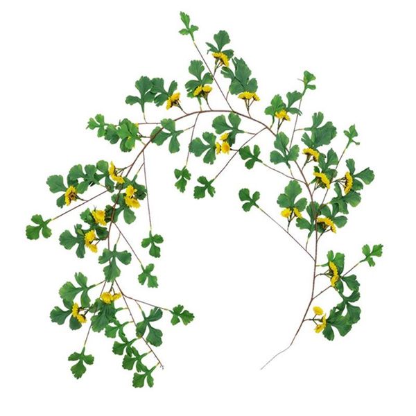 artificial vine fake small daisy flowers garland wall hang plant ivy for home wedding party decoration
artificial vine fake small daisy flowers garland wall hang plant ivy for home wedding party decoration