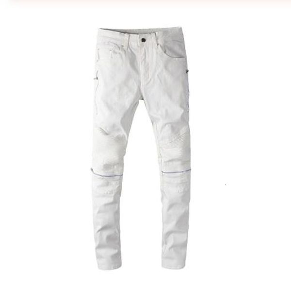 2021 new men's male fashion white pu leather patchwork biker jeans stretch denim slim skinny pencil pants streetwear trousers y8ae, Blue
2021 new men's male fashion white pu leather patchwork biker jeans stretch denim slim skinny pencil pants streetwear trousers y8ae, Blue