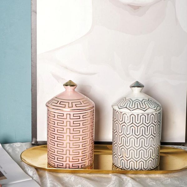 candle holders golden silver geometric line with lid ceramic decor holder candelabra crafts cotton jewelry storage jar
candle holders golden silver geometric line with lid ceramic decor holder candelabra crafts cotton jewelry storage jar