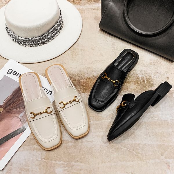 slippers women's wear summer baotou half slippers shoes lazy flat sole 9a99-1 uo3y, Black
slippers women's wear summer baotou half slippers shoes lazy flat sole 9a99-1 uo3y, Black