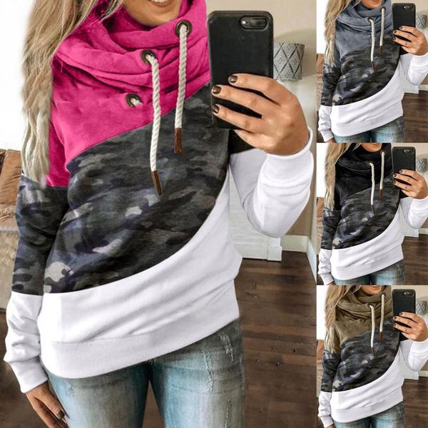 women's hoodies & sweatshirts gradient print patchwork hooded women long sleeve camouflage drawstring sweatshirt autumn winter hoodie w, Black
women's hoodies & sweatshirts gradient print patchwork hooded women long sleeve camouflage drawstring sweatshirt autumn winter hoodie w, Black