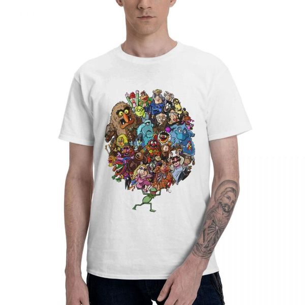 men's t-shirts muppets world of friendship 100% cotton round neck men t-shirt short sleeve oversized tee clothes eu size, White;black
men's t-shirts muppets world of friendship 100% cotton round neck men t-shirt short sleeve oversized tee clothes eu size, White;black