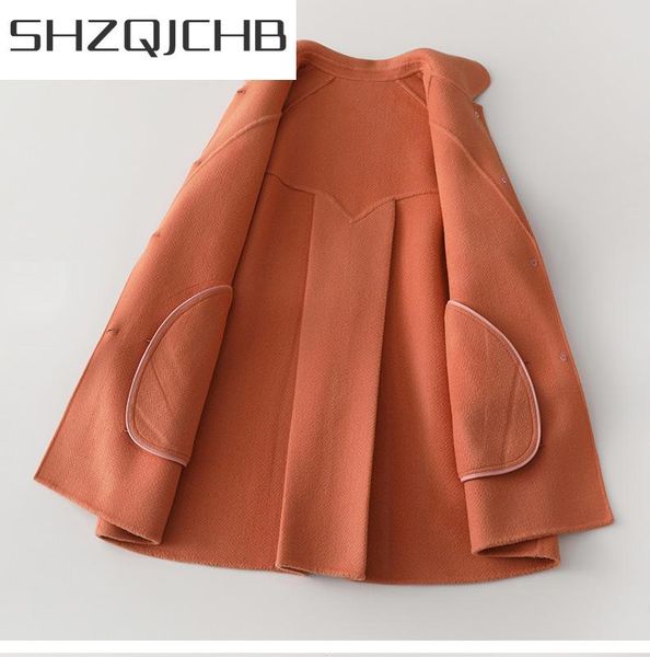 women's wool & blends shzq autumn spring coat female elegant woolen jacket women winter clothes ladie vintage blend manteau femme hiver, Black
women's wool & blends shzq autumn spring coat female elegant woolen jacket women winter clothes ladie vintage blend manteau femme hiver, Black