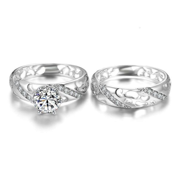 hbp fashion new style couple's ring with poem pendant, Silver
hbp fashion new style couple's ring with poem pendant, Silver