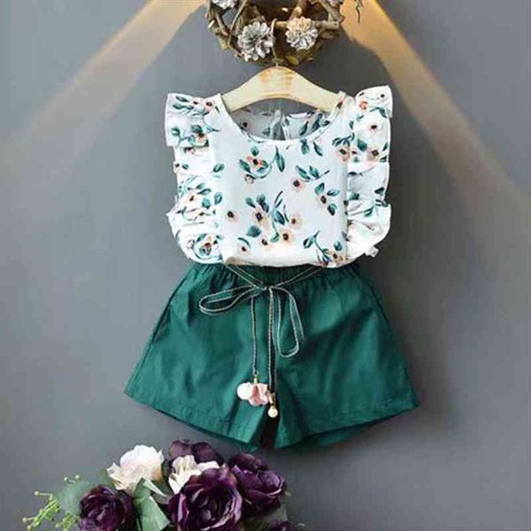 newtoddler baby girls kids summer clothes o-neck flower sleeveless high waist green shorts outfit sets 2pcs 18m-5t, White
newtoddler baby girls kids summer clothes o-neck flower sleeveless high waist green shorts outfit sets 2pcs 18m-5t, White